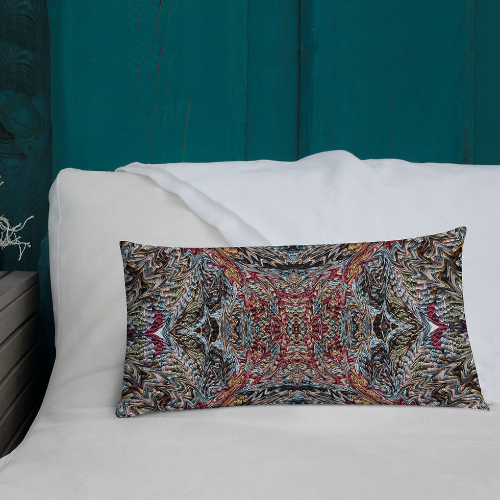 Thumbnail: Embroidered arabesque III