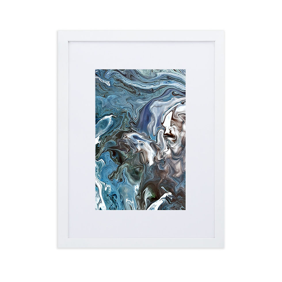 Thumbnail: Blue on grey flow