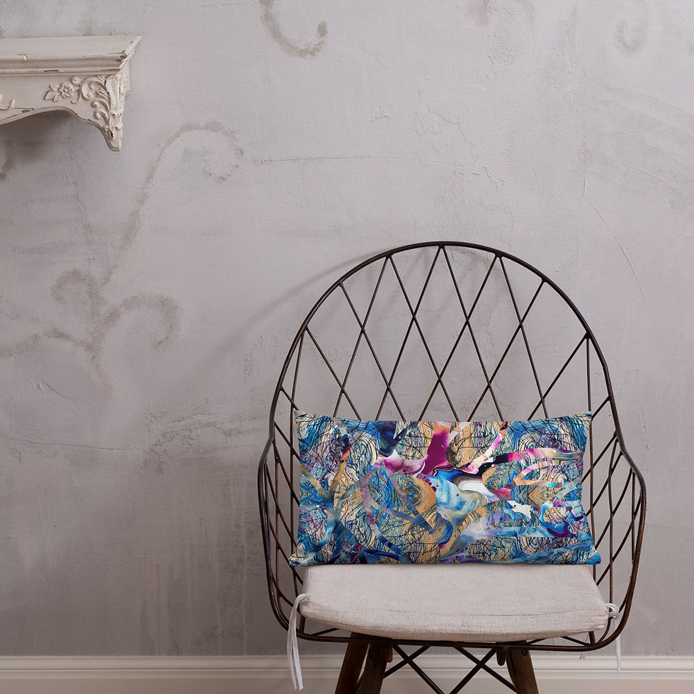 Thumbnail: Mixed media arabesque