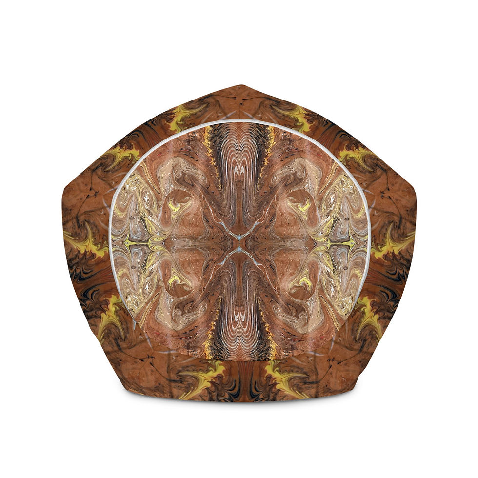 Thumbnail: Bronze on brown swirls I