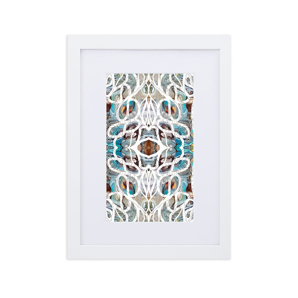 Thumbnail: Abstract painted mosaic I