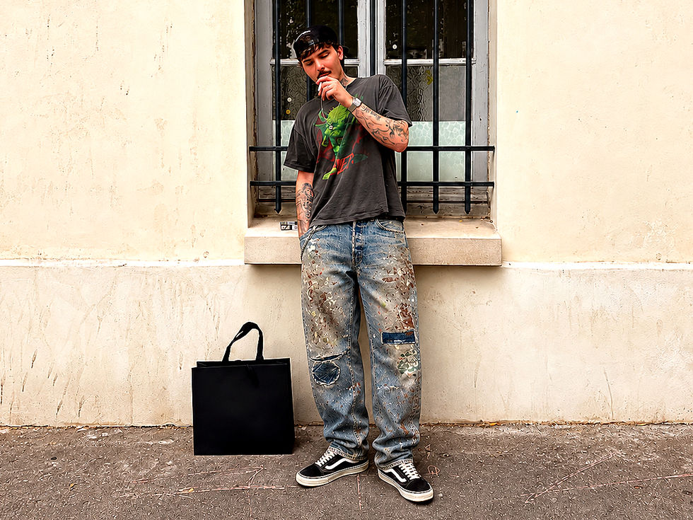 Crashed Denim