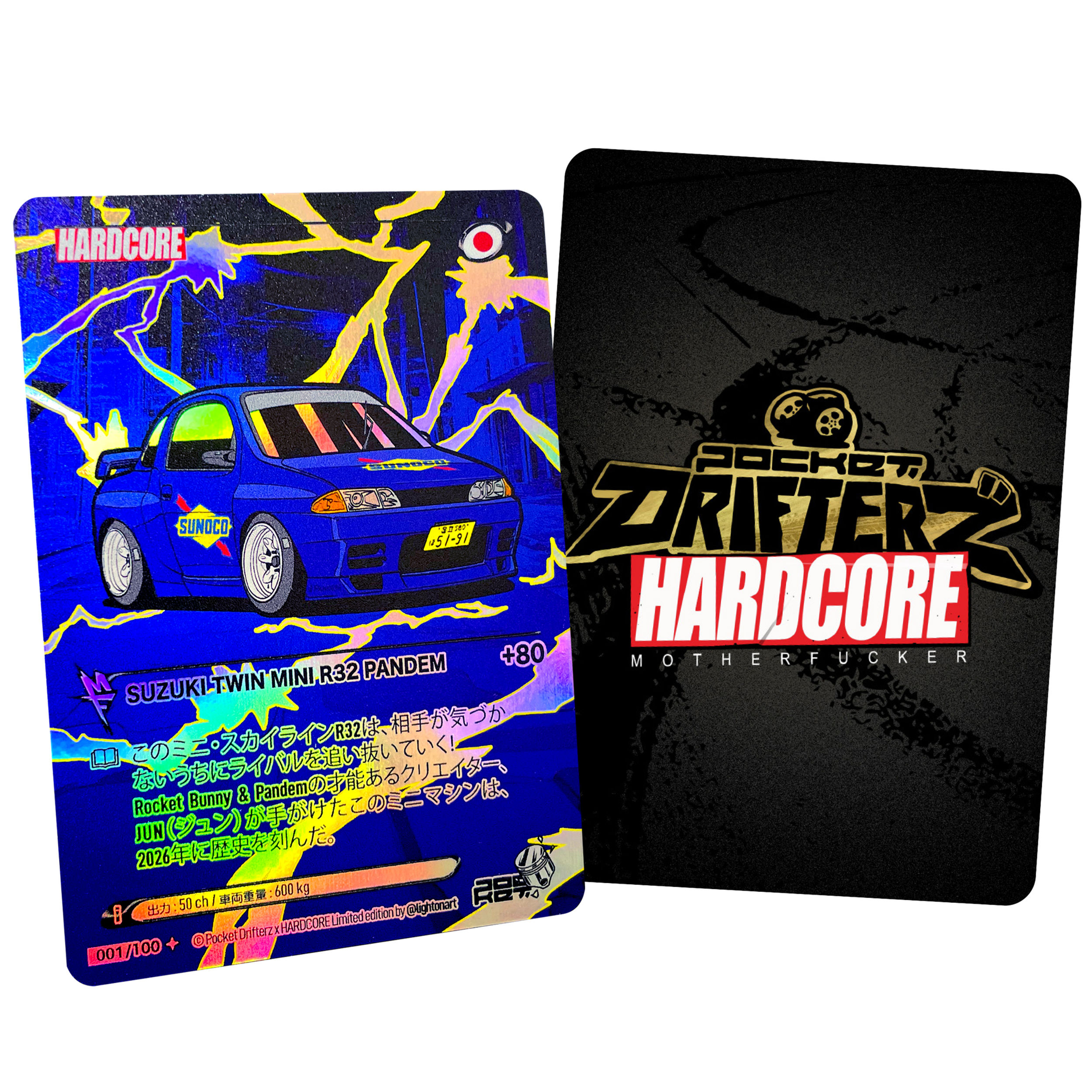 Pocket Drifterz x HARDCORE – Suzuki Twin Mini R32 Pandem (Limited Edition)