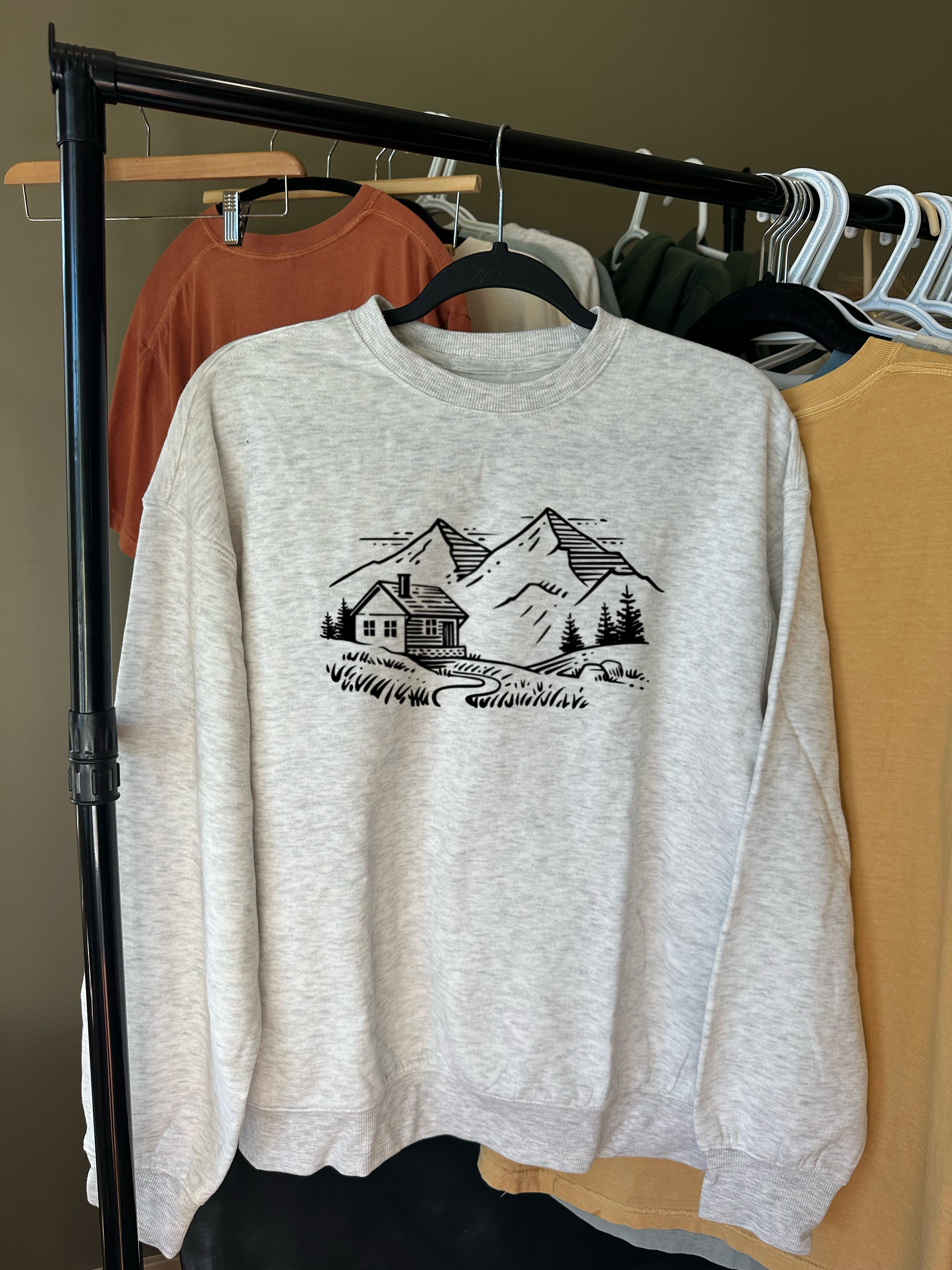 COZY CABIN CREWNECK