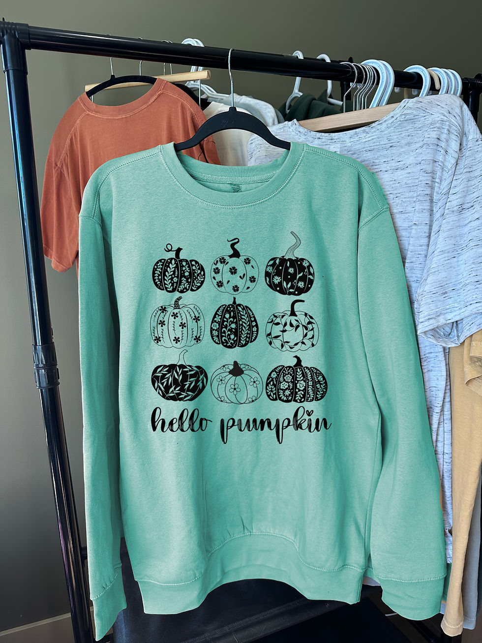 Thumbnail: HELLO PUMPKIN CREWNECK