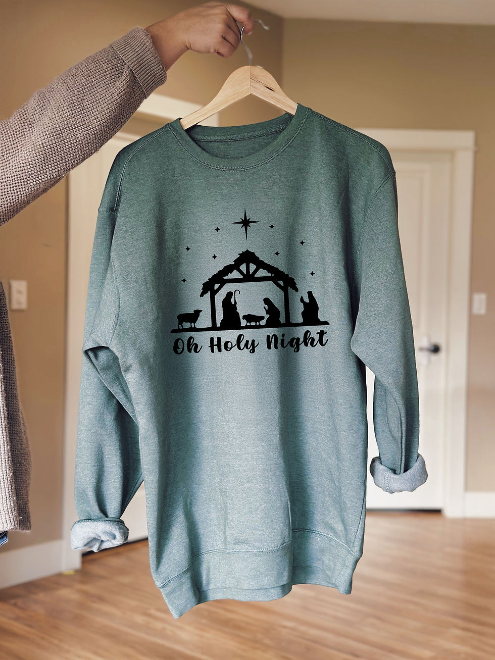 Thumbnail: OH HOLY NIGHT CREWNECK