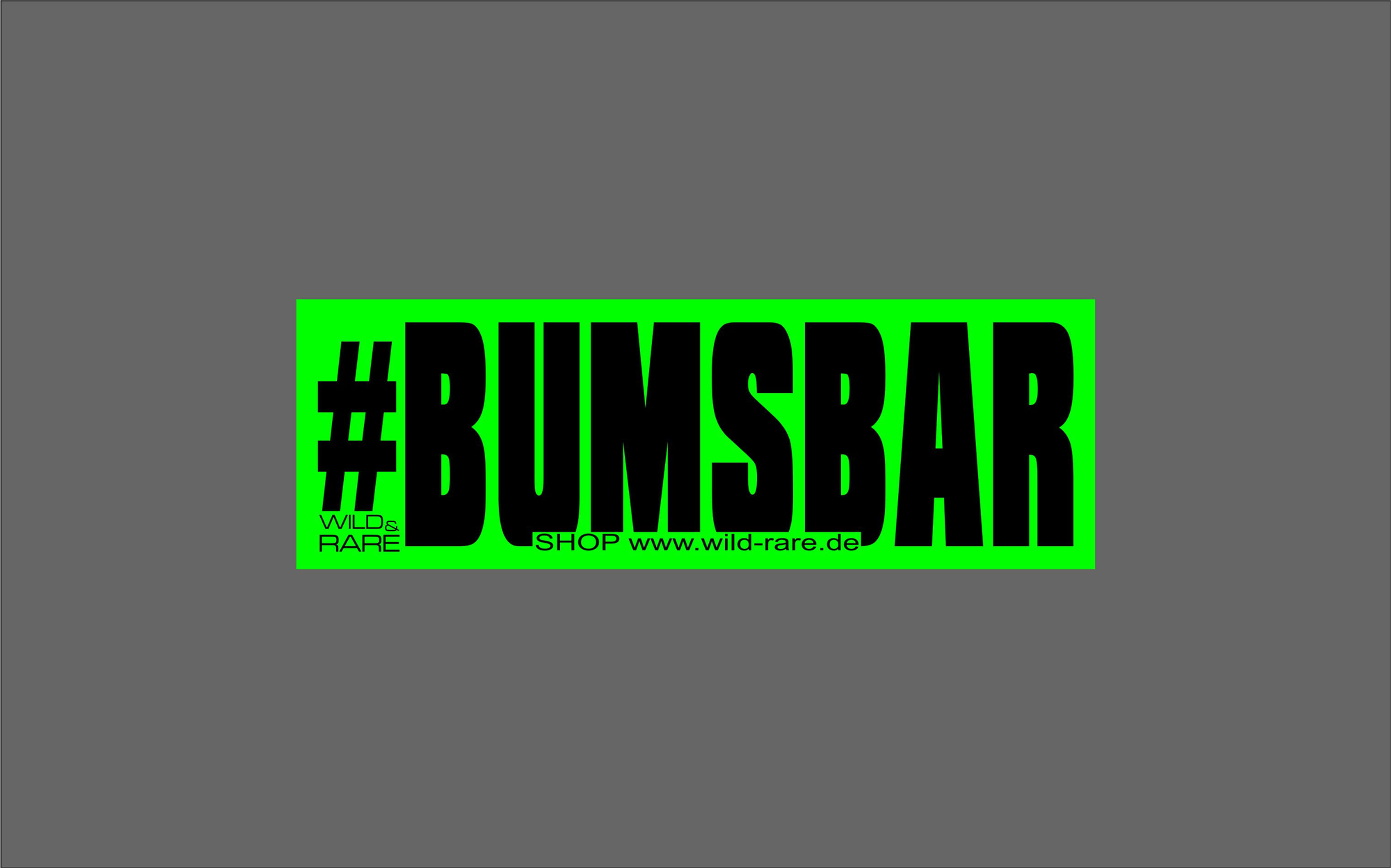 #BUMSBAR Aufkleber