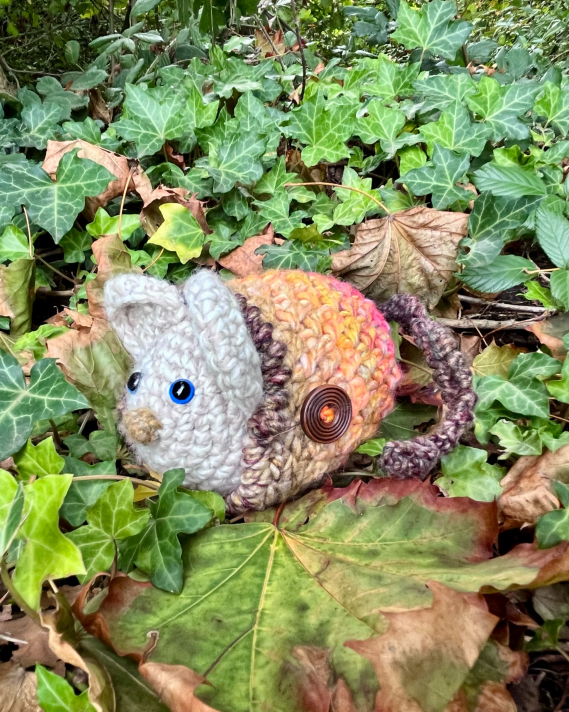 Tuppence the Woodland Mouse| Handmade Crochet Character