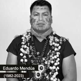 Eduardo Mendúa, Indigenous leader from the Ecuadorian Amazon advocating for Indigenous rights, environmental justice, and territorial protection