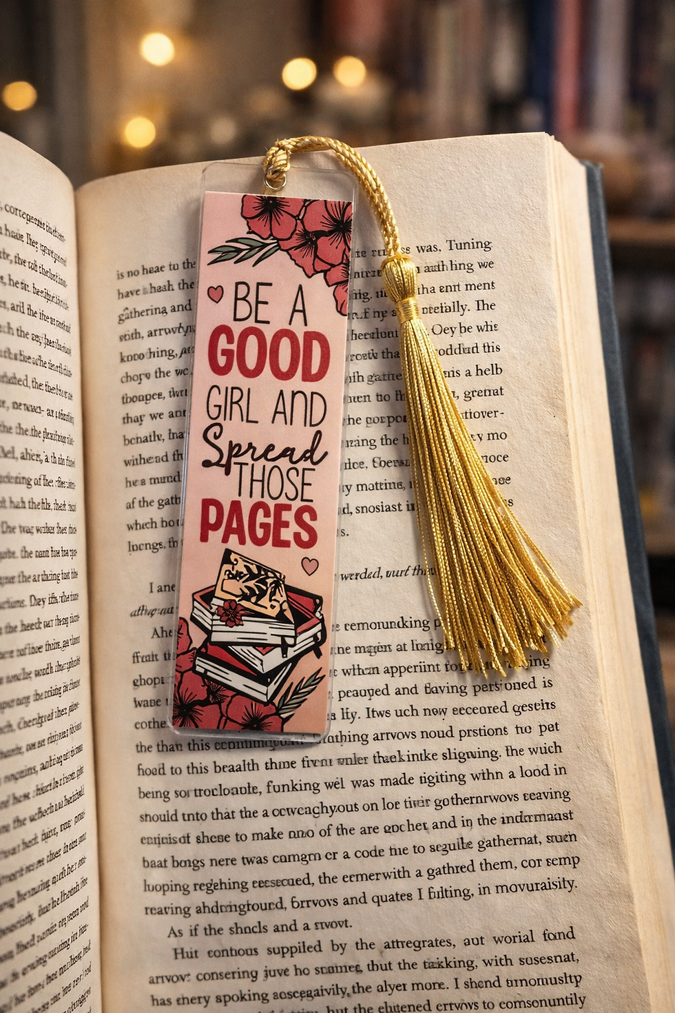 Miniatyrbild: Bokmärke – “Be a good girl and spread those pages” | BookTok-kollektionen 📚✨