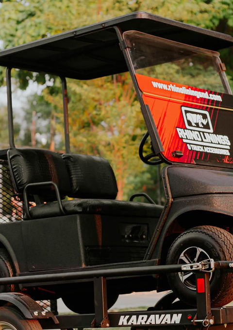 Rhino Linings Ogden branded Golf Card