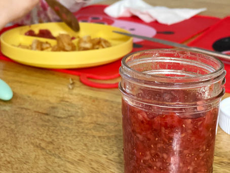 Berries Jam with Chia Seeds