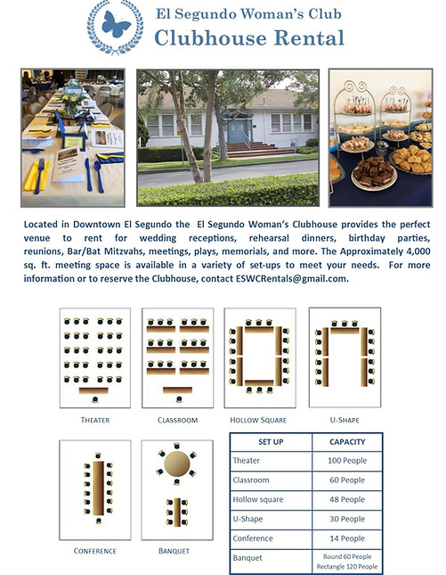 Clubhouse Rental Fact Sheet Flyer 9-4-19