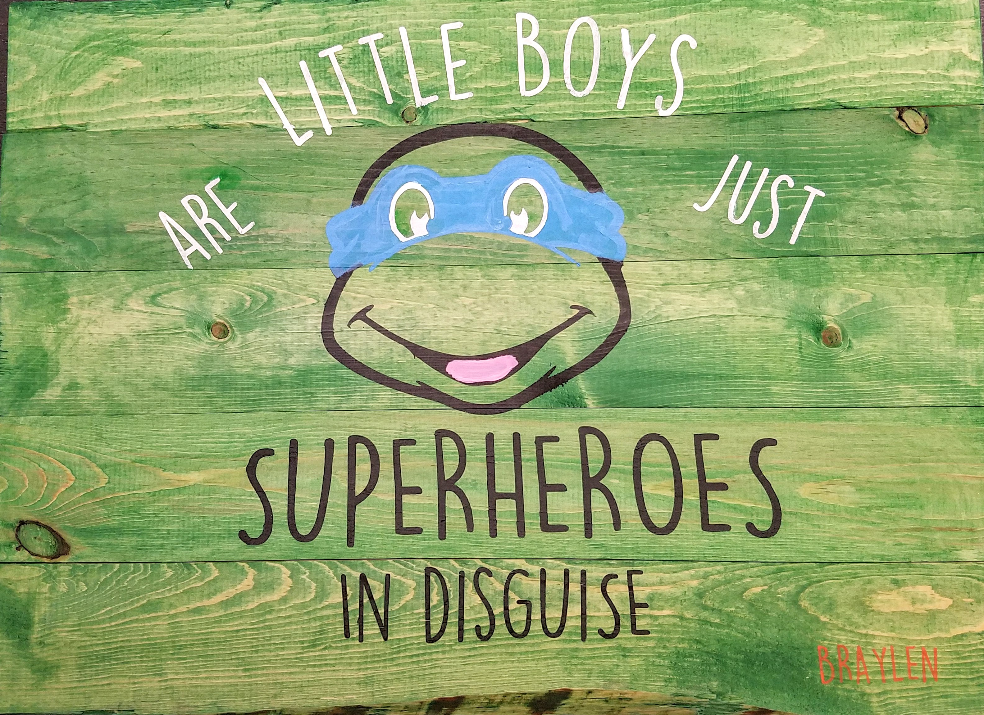 Little Boys are just superheroes..