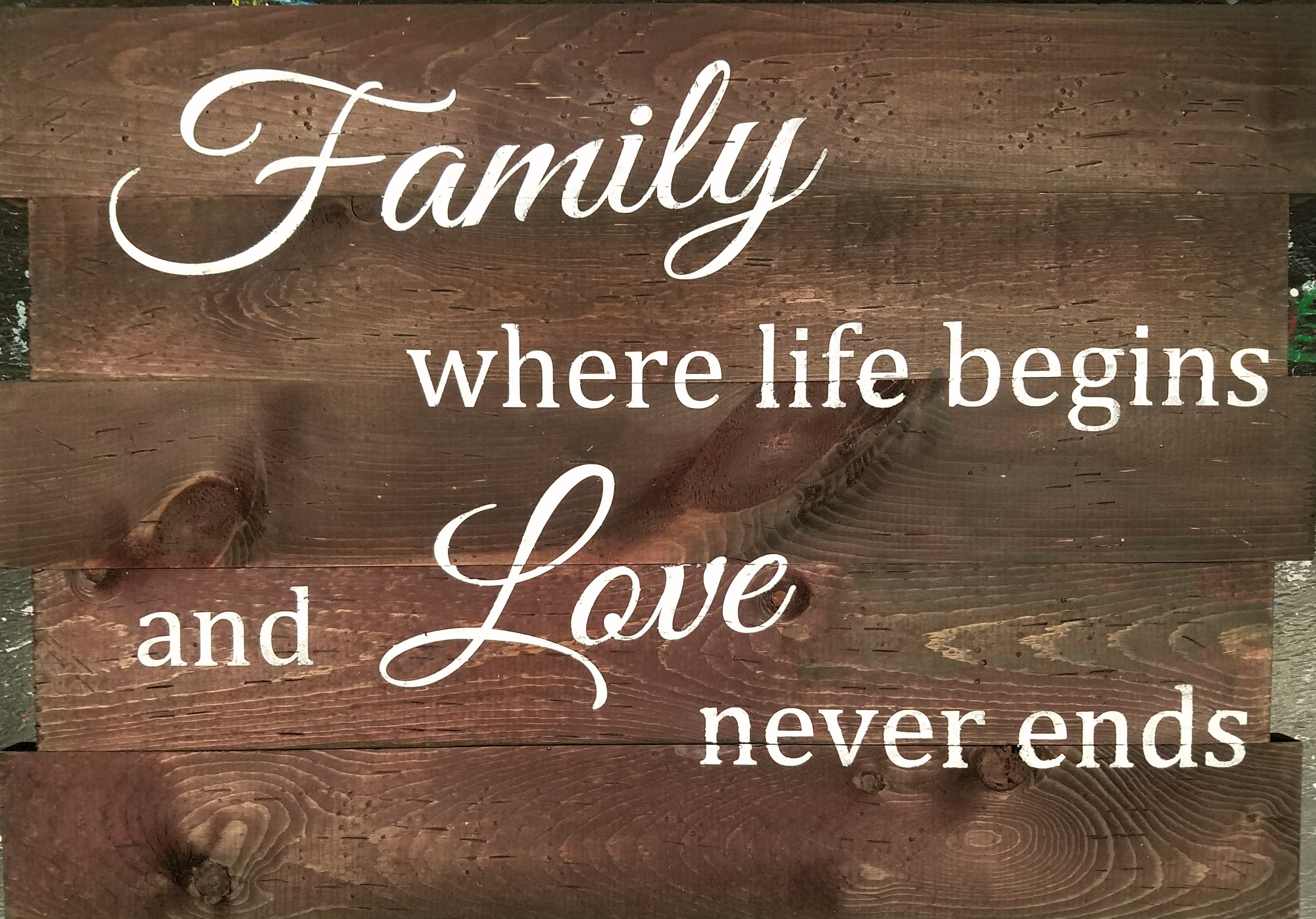 Family where life begins ...