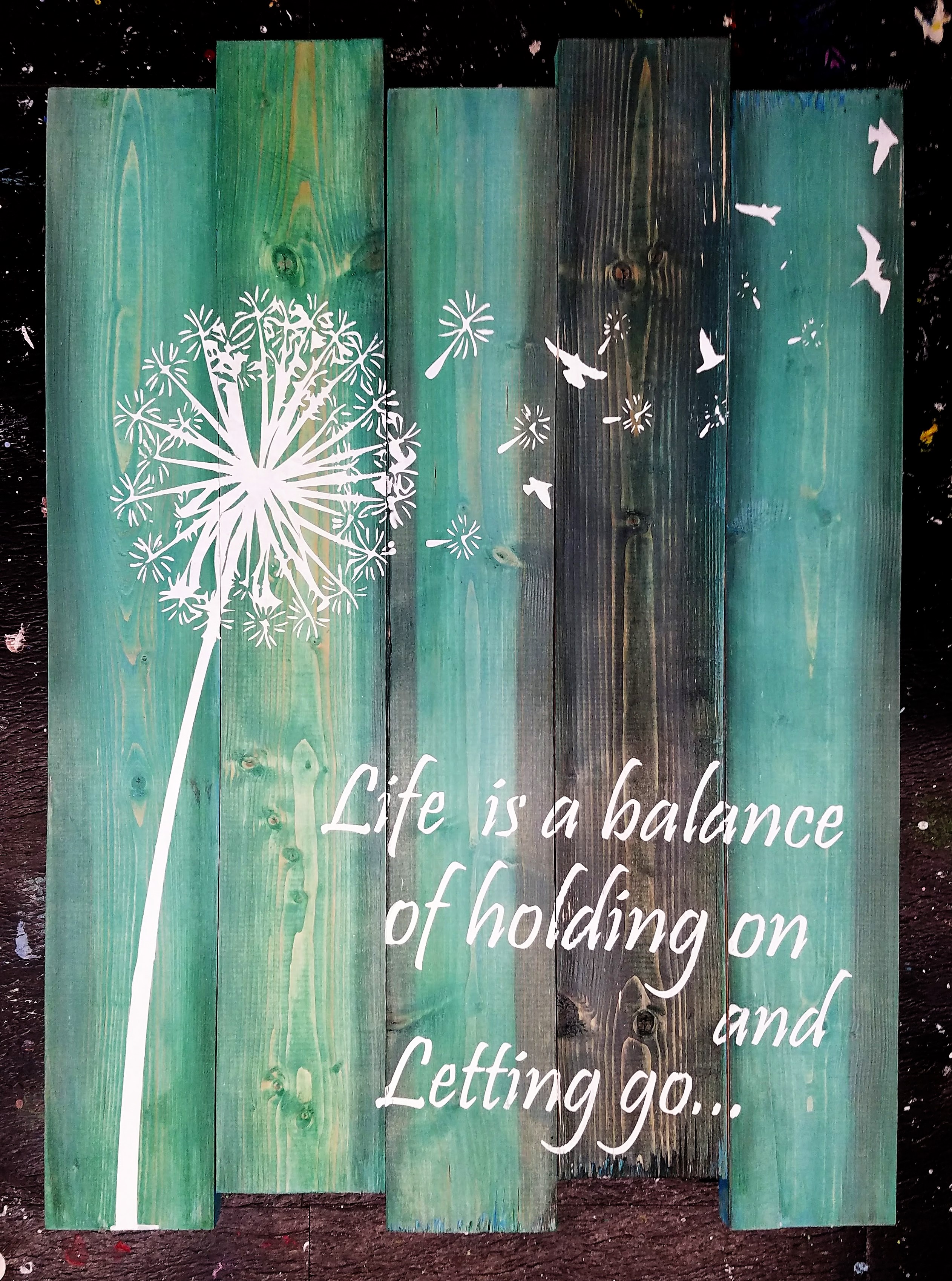 Life is a balance...