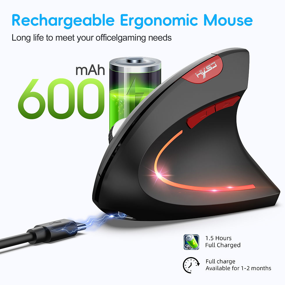 Miniatura: Chega de dor no pulso em 7 dias — mouse ergonômico que corrige sua postura