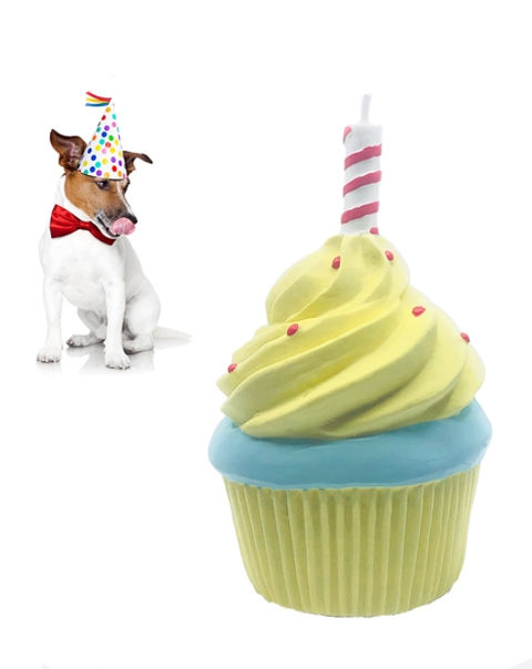Cupcake dog toy sales