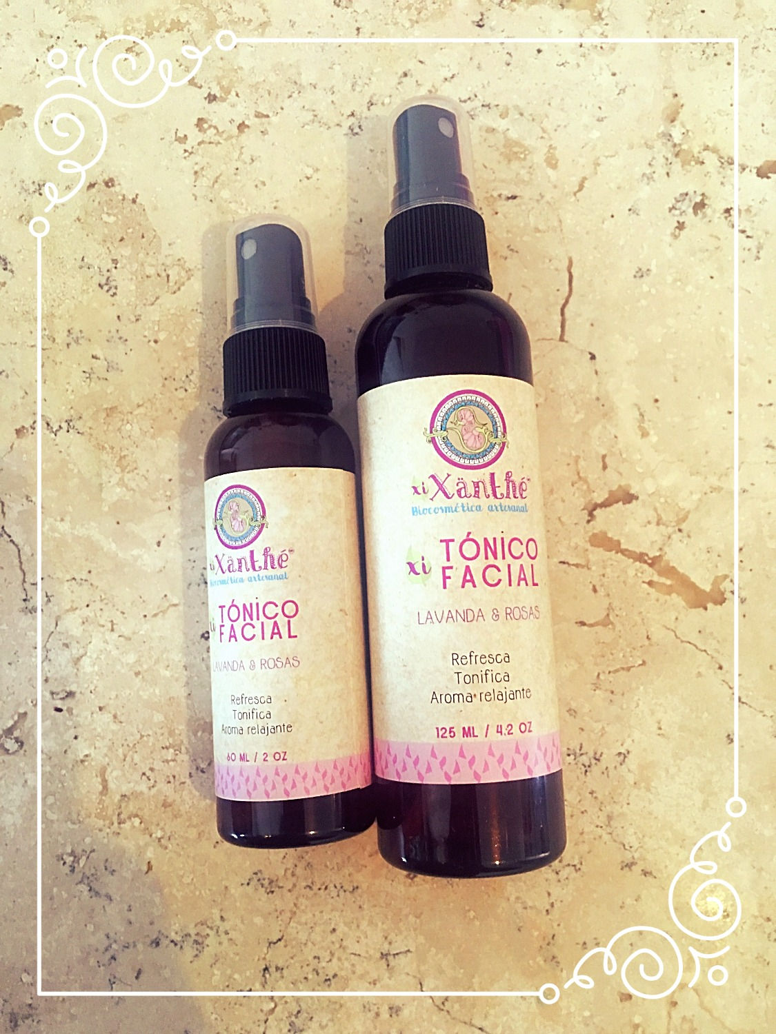 Tónico Facial Rosas y Lavanda