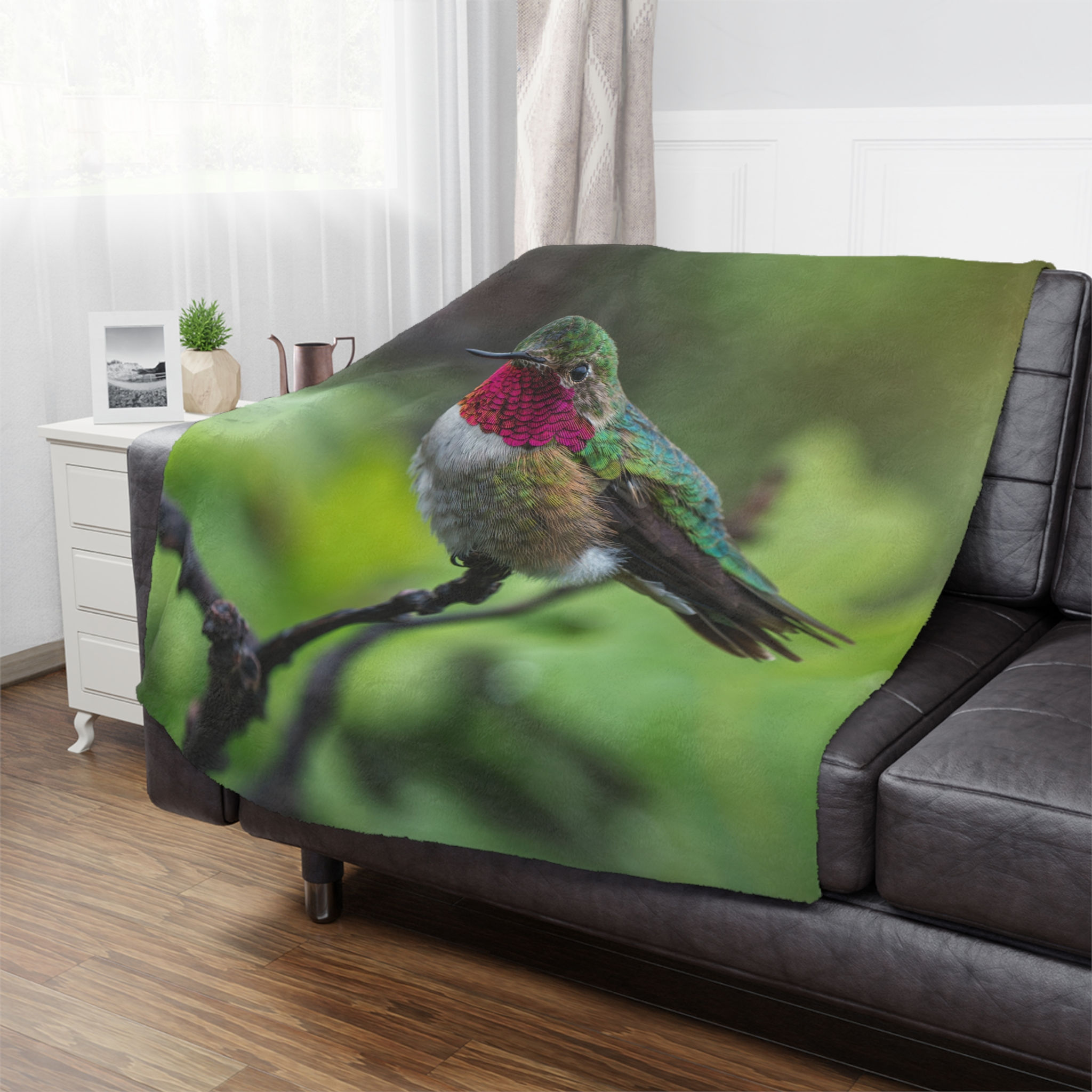 Hummingbird Colorado | ASCWildlife | Microfiber Blanket
