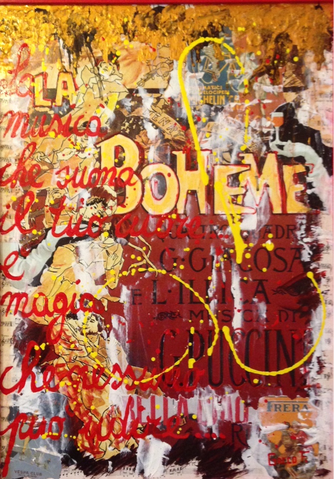 Musica che suona 50x70
