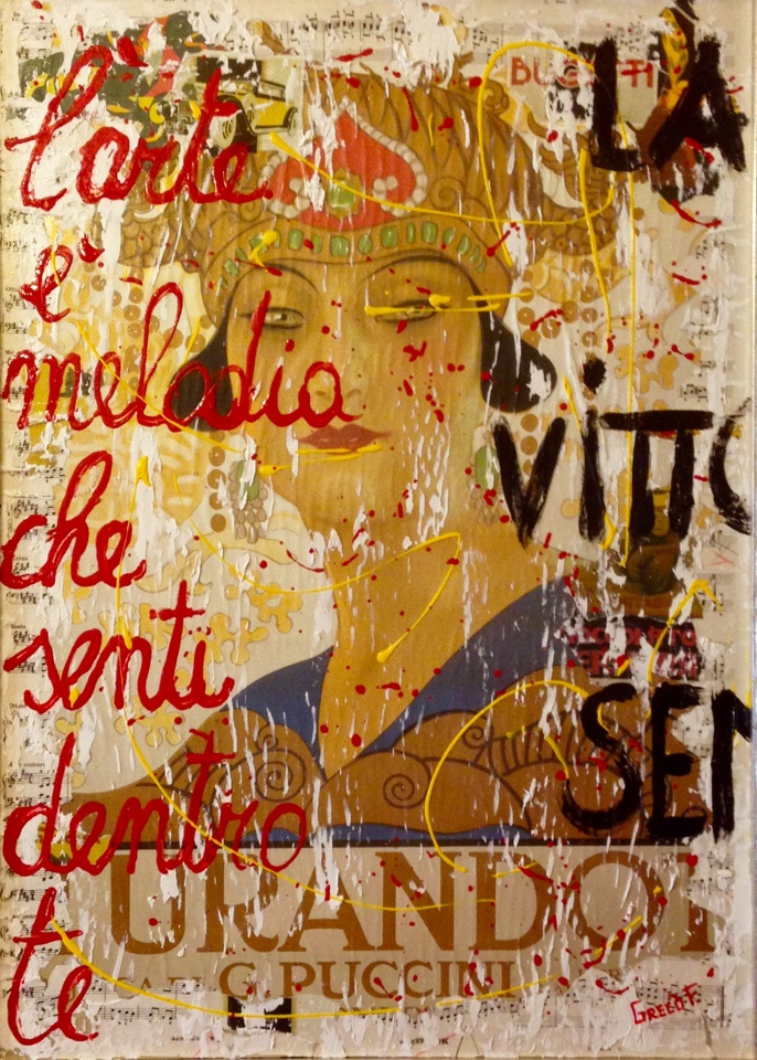 L'arte è melodia 50x70
