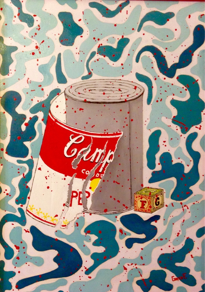 Camouflage /Campbell's 50x70