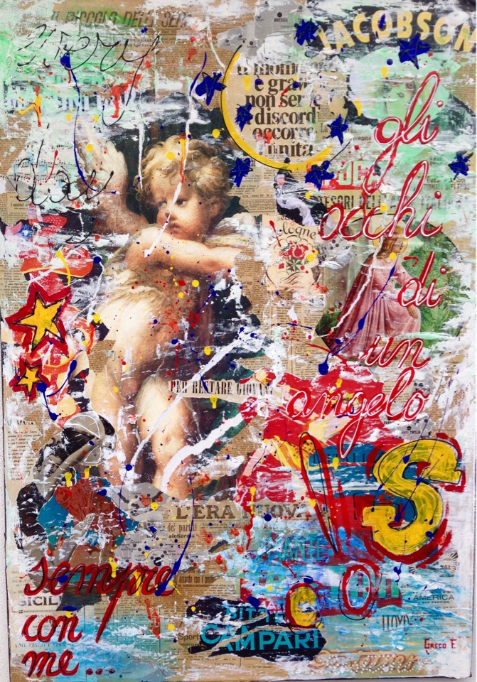gli occhi di un angelo 70x100