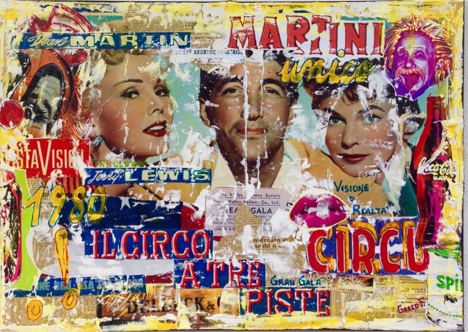 Circo a tre piste 40x60