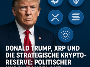 Donald Trump, XRP und die strategische Krypto-Reserve: Politischer Kurswechsel mit Marktfolgen