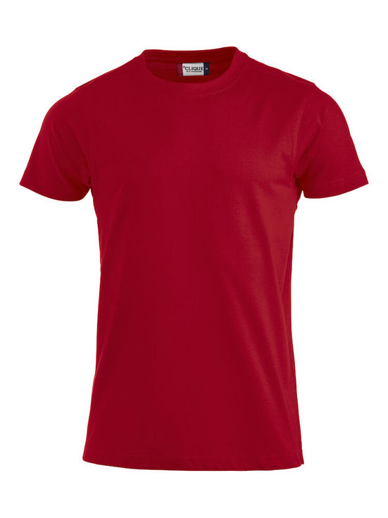 T-shirt premium manica corta girocollo personalizzata col logo