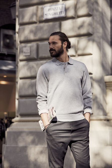 Felpa Polo Clique Basic Personalizzata con stampa o ricamo per aziende e team