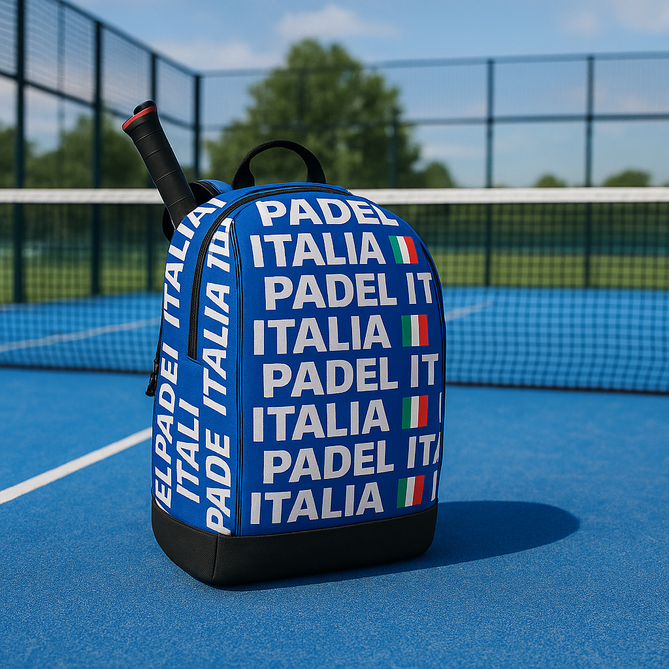 Zaino da Padel Sublimatico Personalizzato – Full Print per Team e Tornei