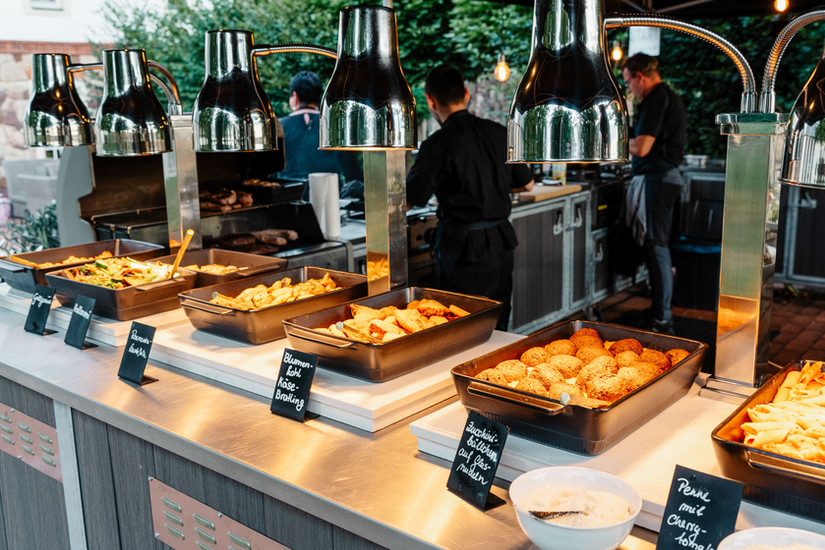 Catering bei einer Hochzeit