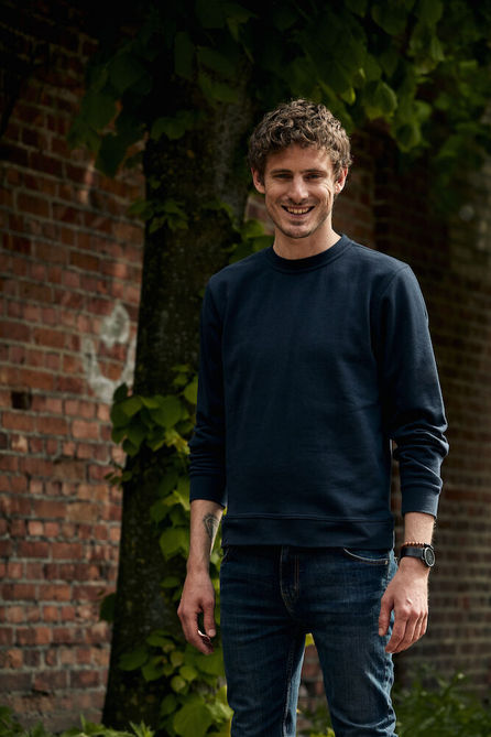 felpa girocollo Clique Basic personalizzata