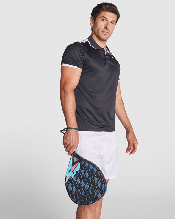 Polo Tamil padel e tennis personalizzata con stampa logo