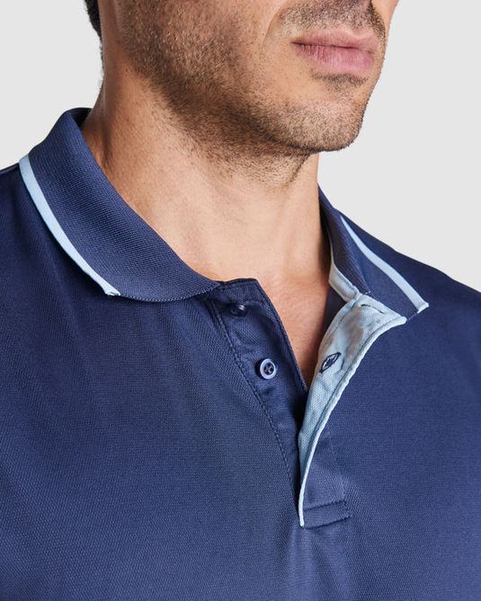 Polo Montmelo padel e tennis personalizzata con stampa logo