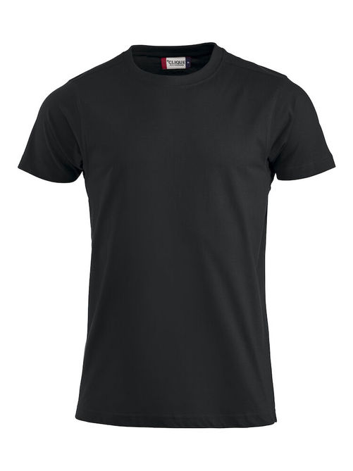 T-shirt premium manica corta girocollo personalizzata col logo