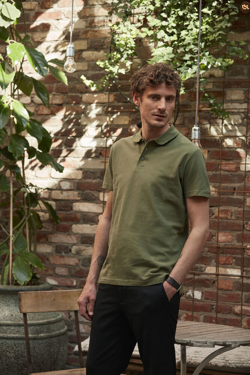 olo Basic Man Clique Personalizzata con logo stampato o ricamato