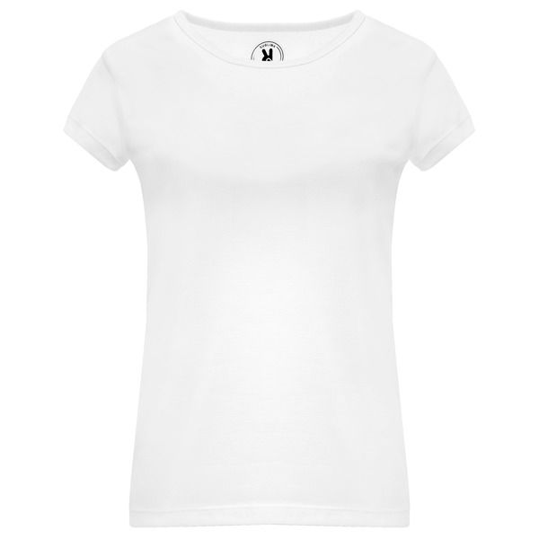 t-shirt donna Hawaii bianca manica corta girocollo personalizzata