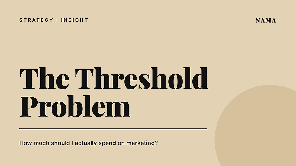 How Much Should I Actually Spend on Marketing?