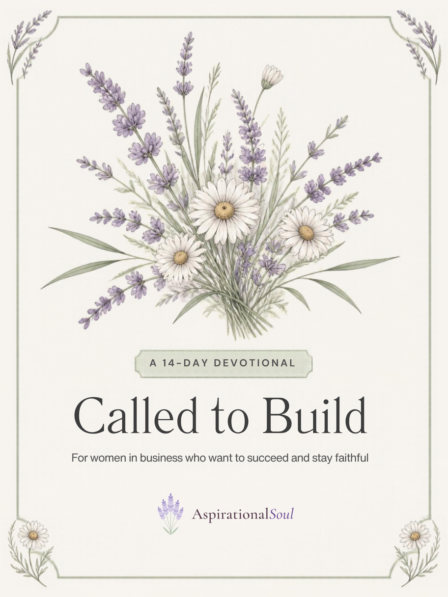 Cover of Called to Build, a 14-day devotional for women in business