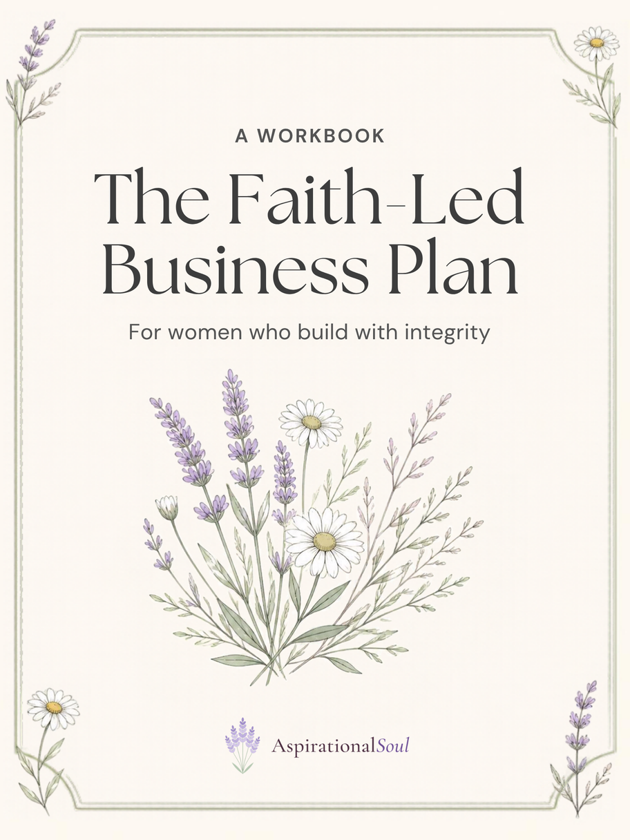 Cover of The Faith-Led Business Plan workbook