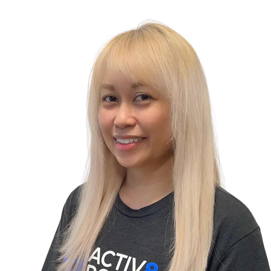 Kimber Pasamonte focus on Fitness and Health Promotion, as well as a Master’s in Kinesiology with a specialization in Gerokinesiology.