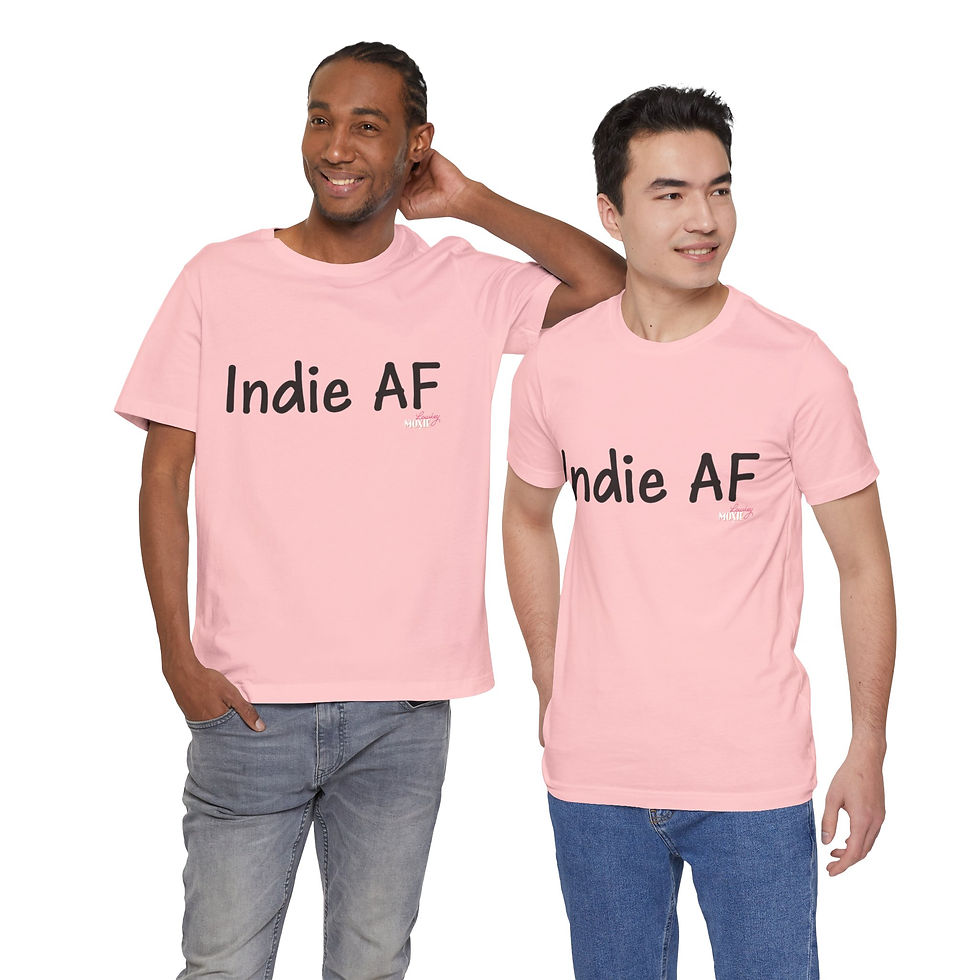 Thumbnail: Indie AF - Unisex Jersey Short Sleeve Tee - Lowkey Moxie