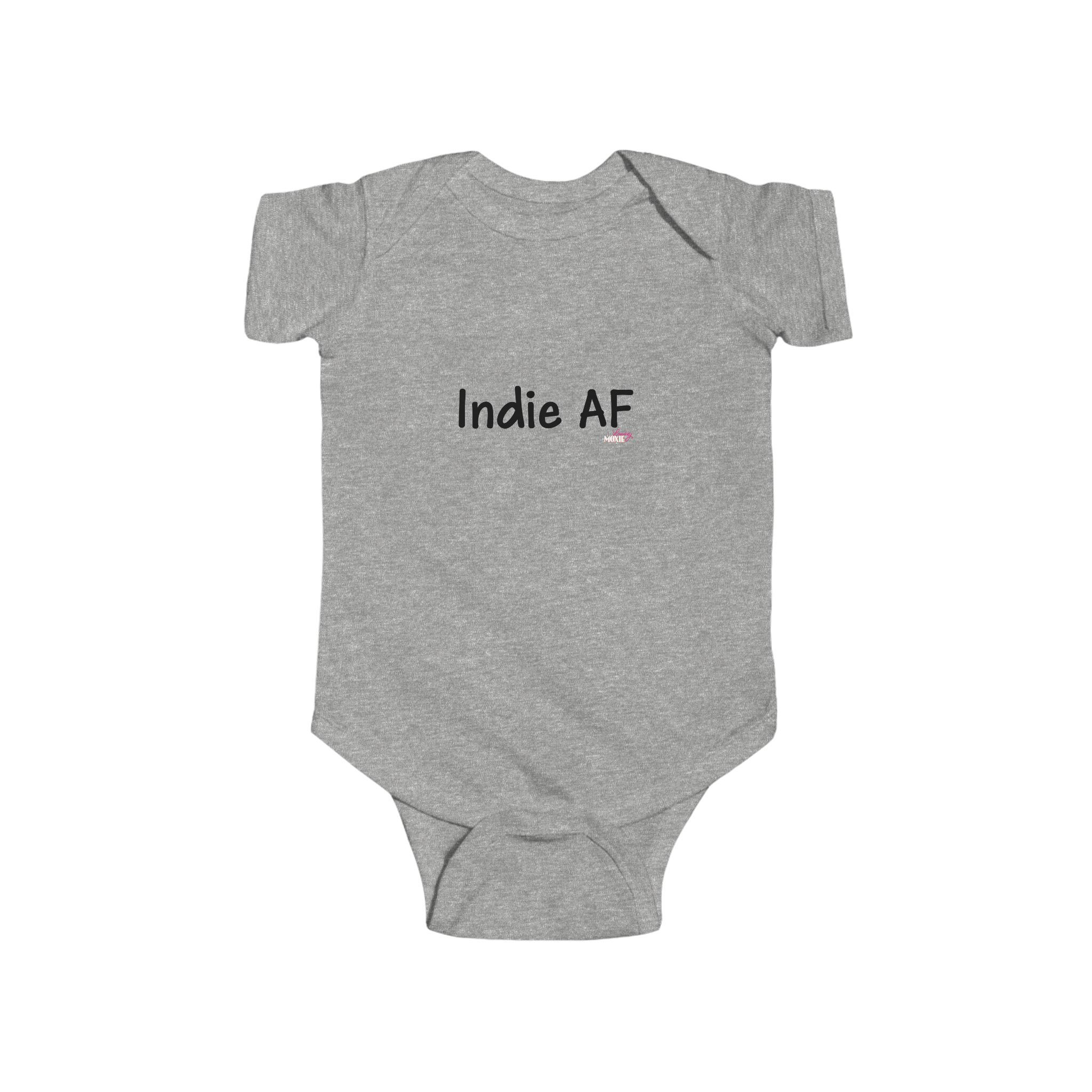 Indie AF - Infant Fine Jersey Bodysuit - Lowkey Moxie