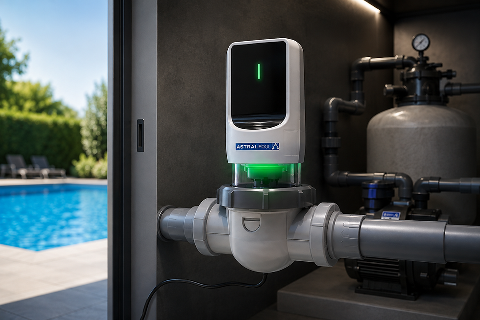 Aqua Connect Analyseur d'eau connecté Astralpool (pH, T°, Rx, Sel)