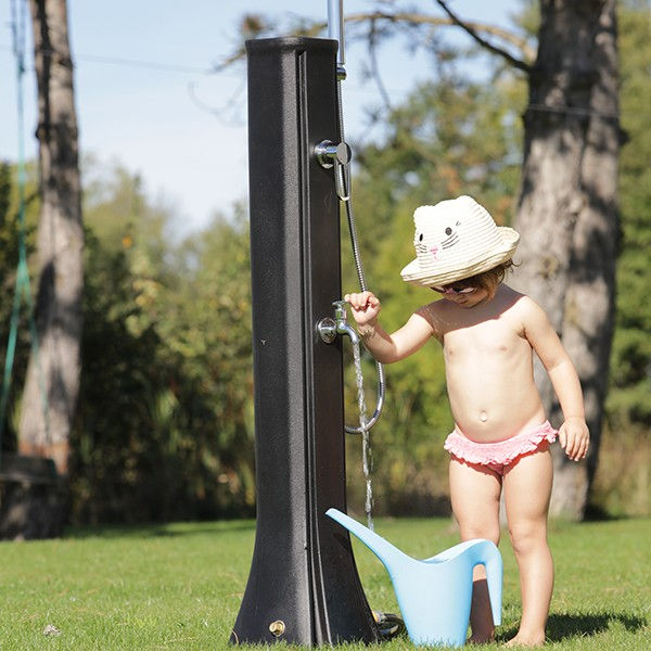 Miniature : Douche Solaire 23L Anthracite modèle Happy Go
