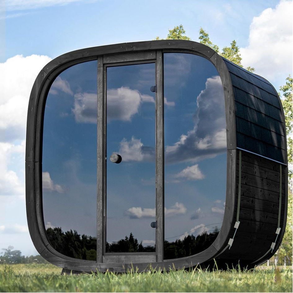 Miniature : Sauna Holl's Onyxia Cube Thermowood