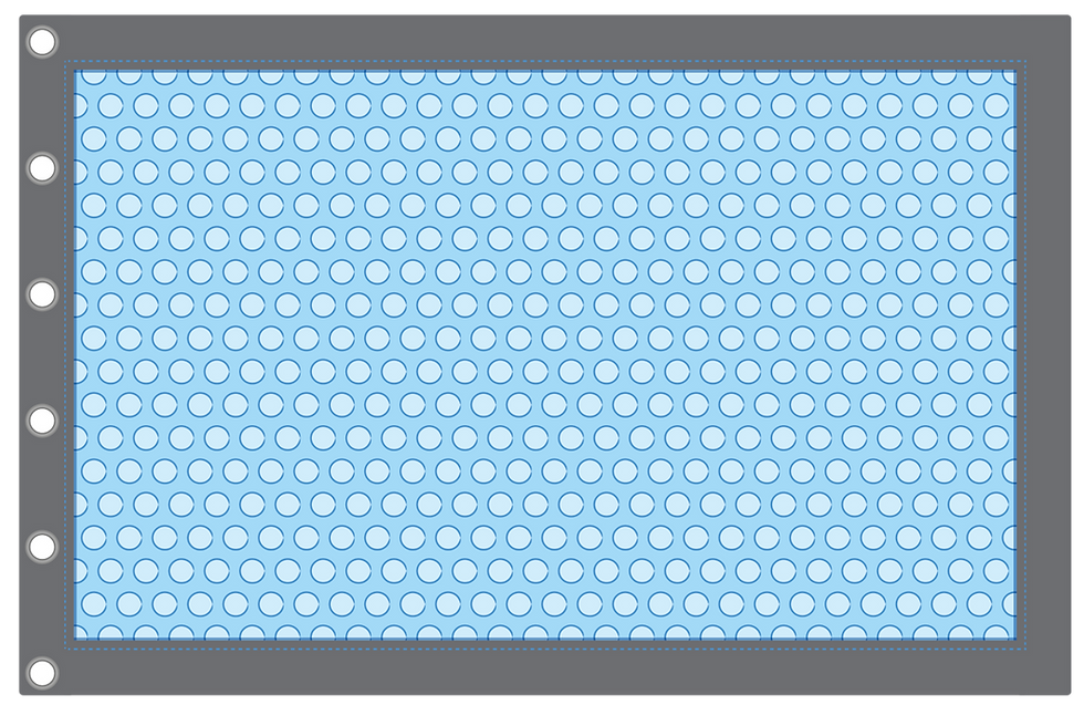Miniature : Couverture à bulles sur mesure